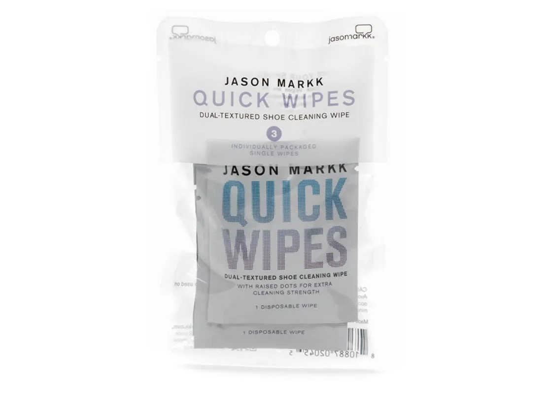 Jason Markk Quick Wipes 3 Pack sold by Asphalt Gold