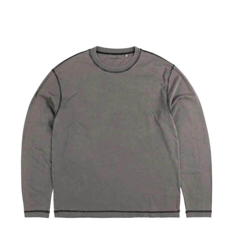 Sunflower Contrast Long Sleeve Tee sold by Asphalt Gold