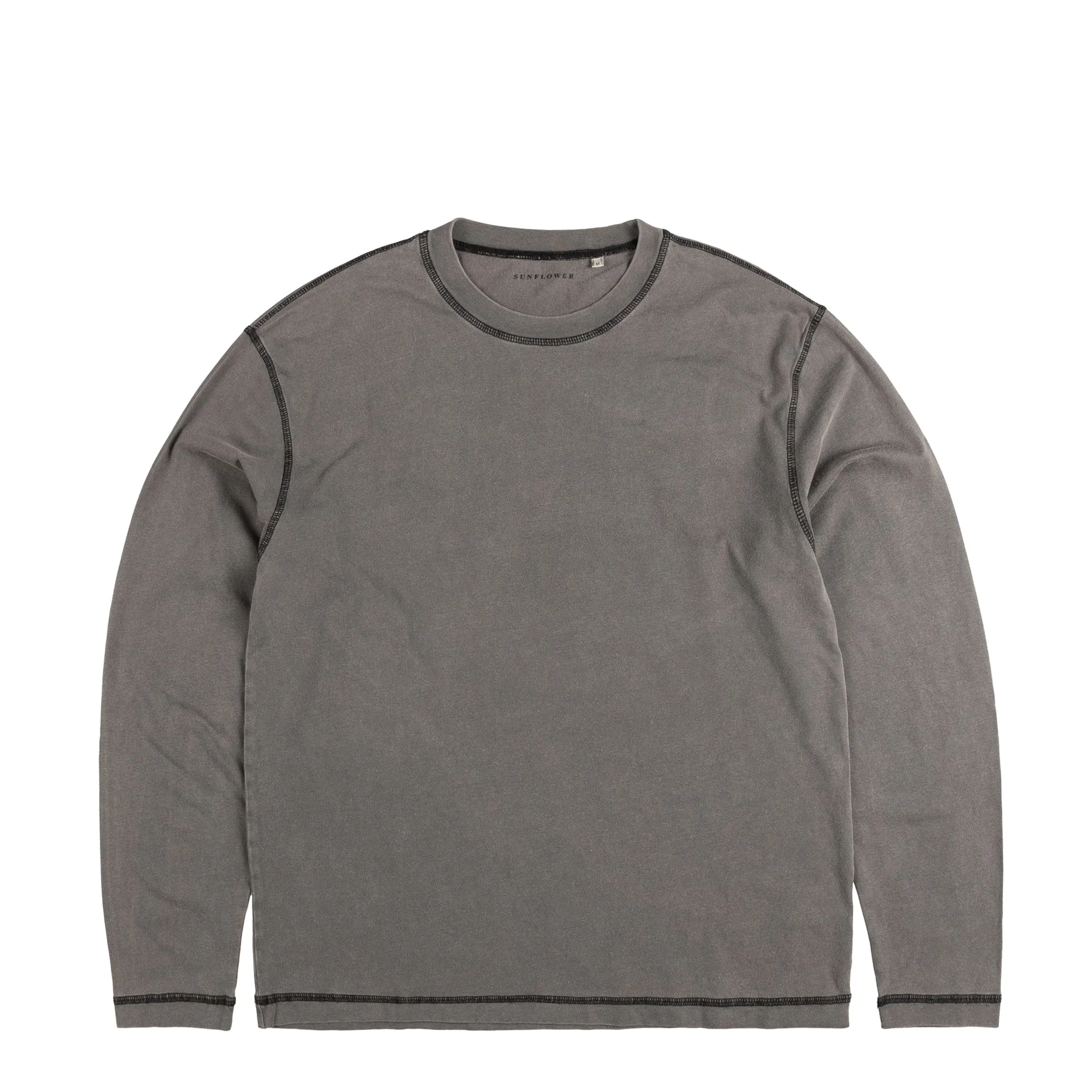 Sunflower Contrast Long Sleeve Tee sold by Asphalt Gold