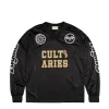 Aries Cult Leader Airtex Longsleeve Tee sold by Asphalt Gold