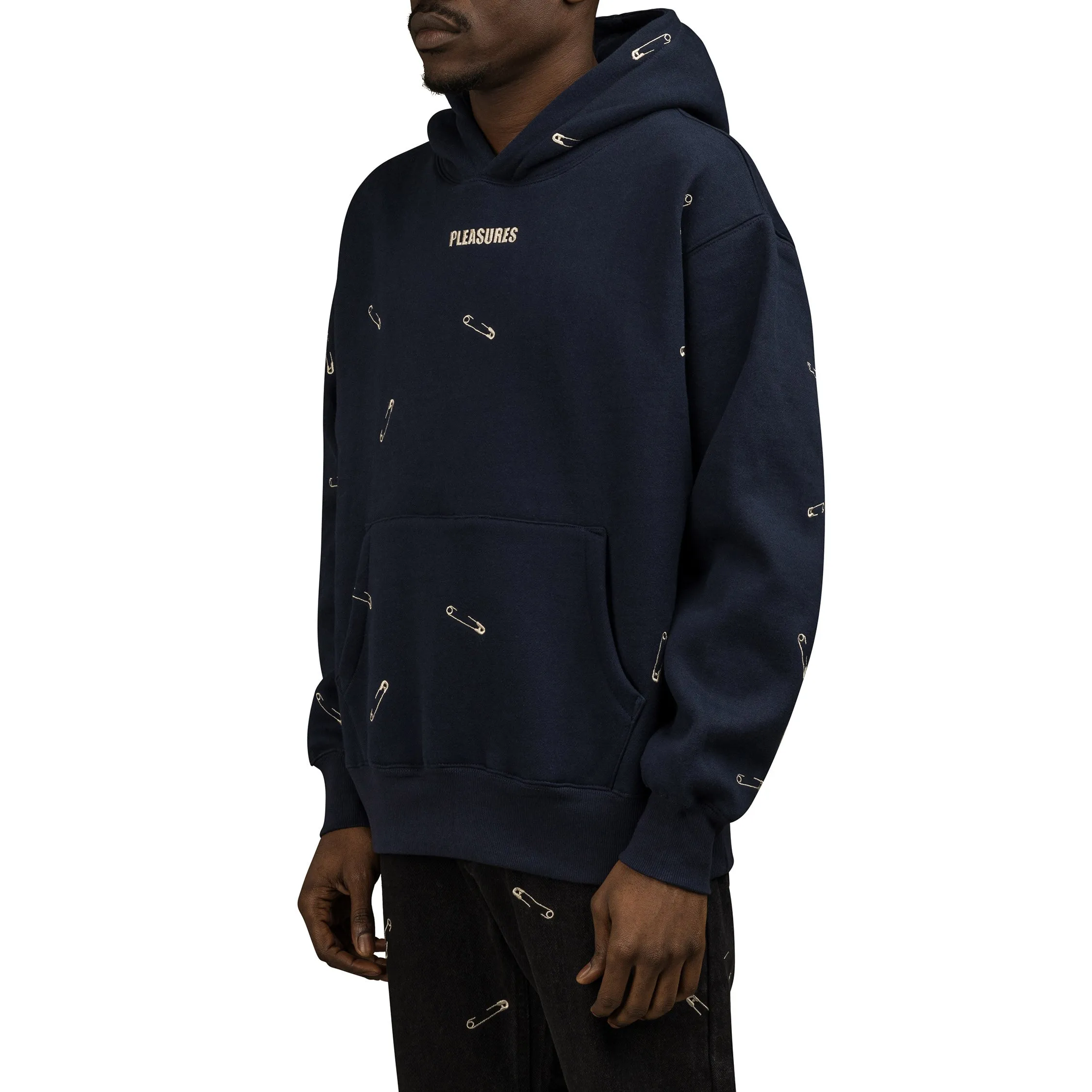 Pleasures Safety Pin Hoodie sold by Asphalt Gold product image thumbnail 2