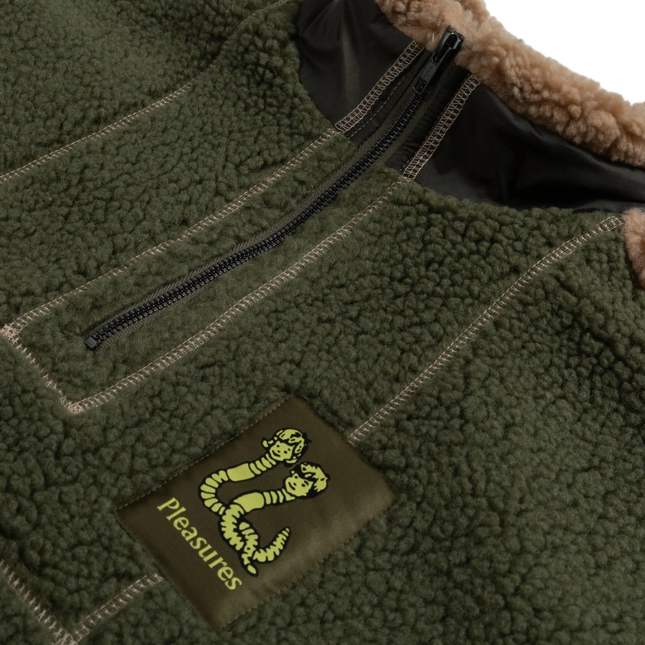 Pleasures Rewind Quarter Zip sold by Asphalt Gold product image thumbnail 4