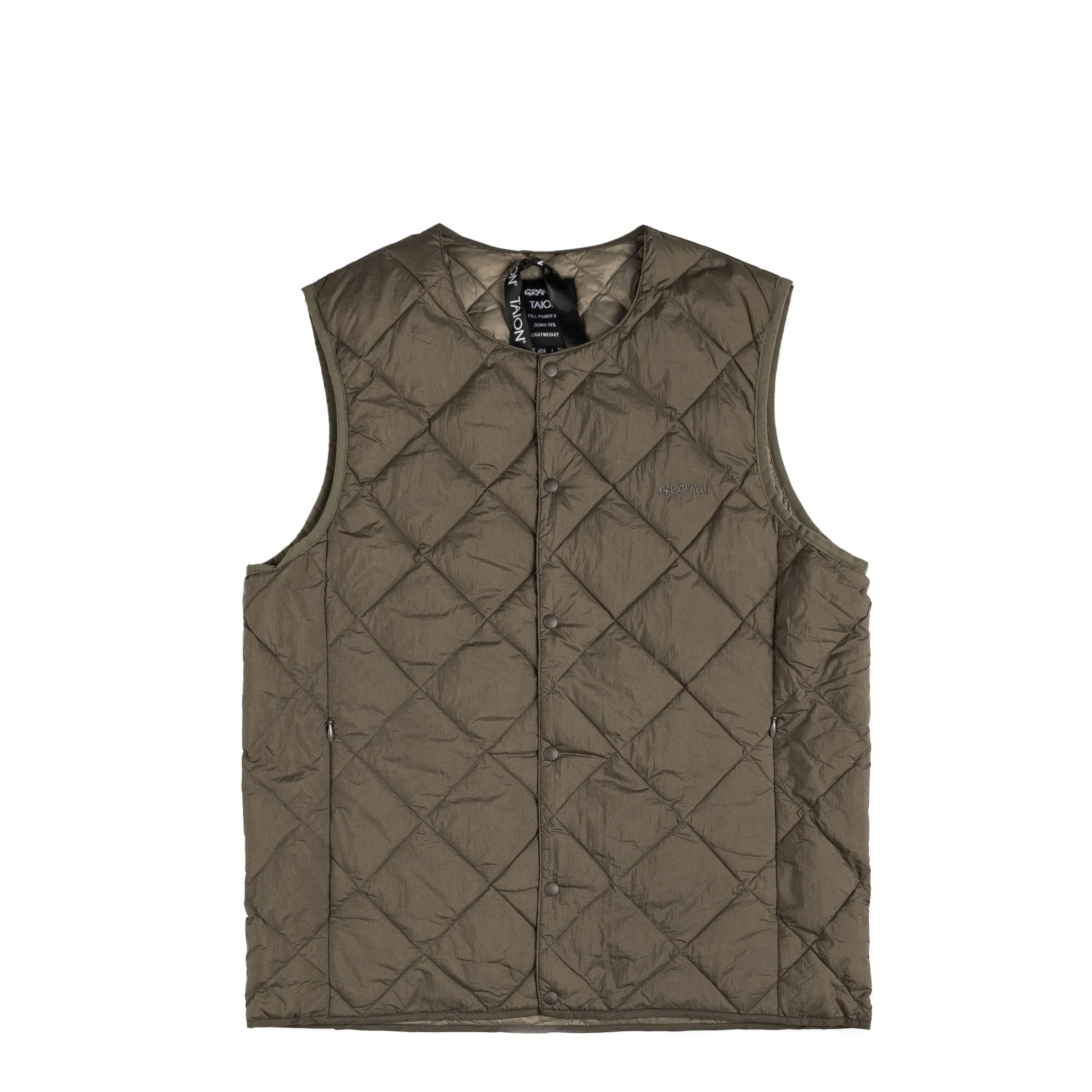 Gramicci x Taion Inner Down Vest sold by Asphalt Gold
