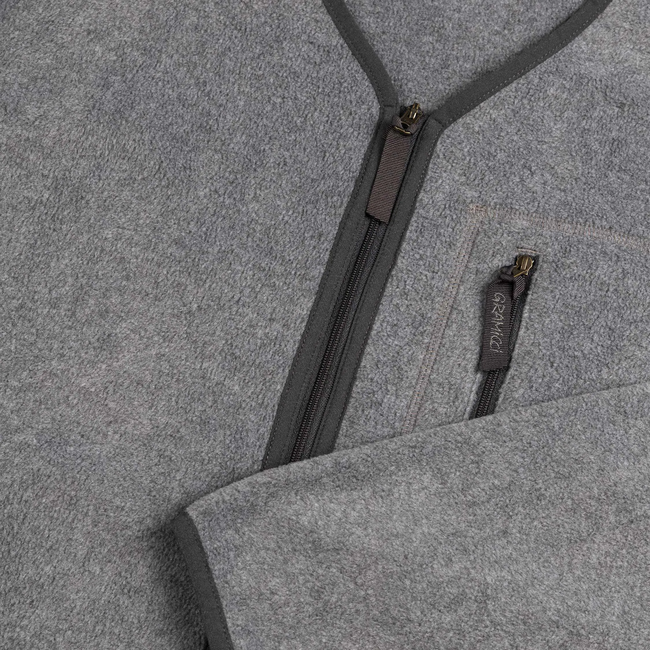 Gramicci Fleece Cardigan Zip-Up sold by Asphalt Gold product image thumbnail 3