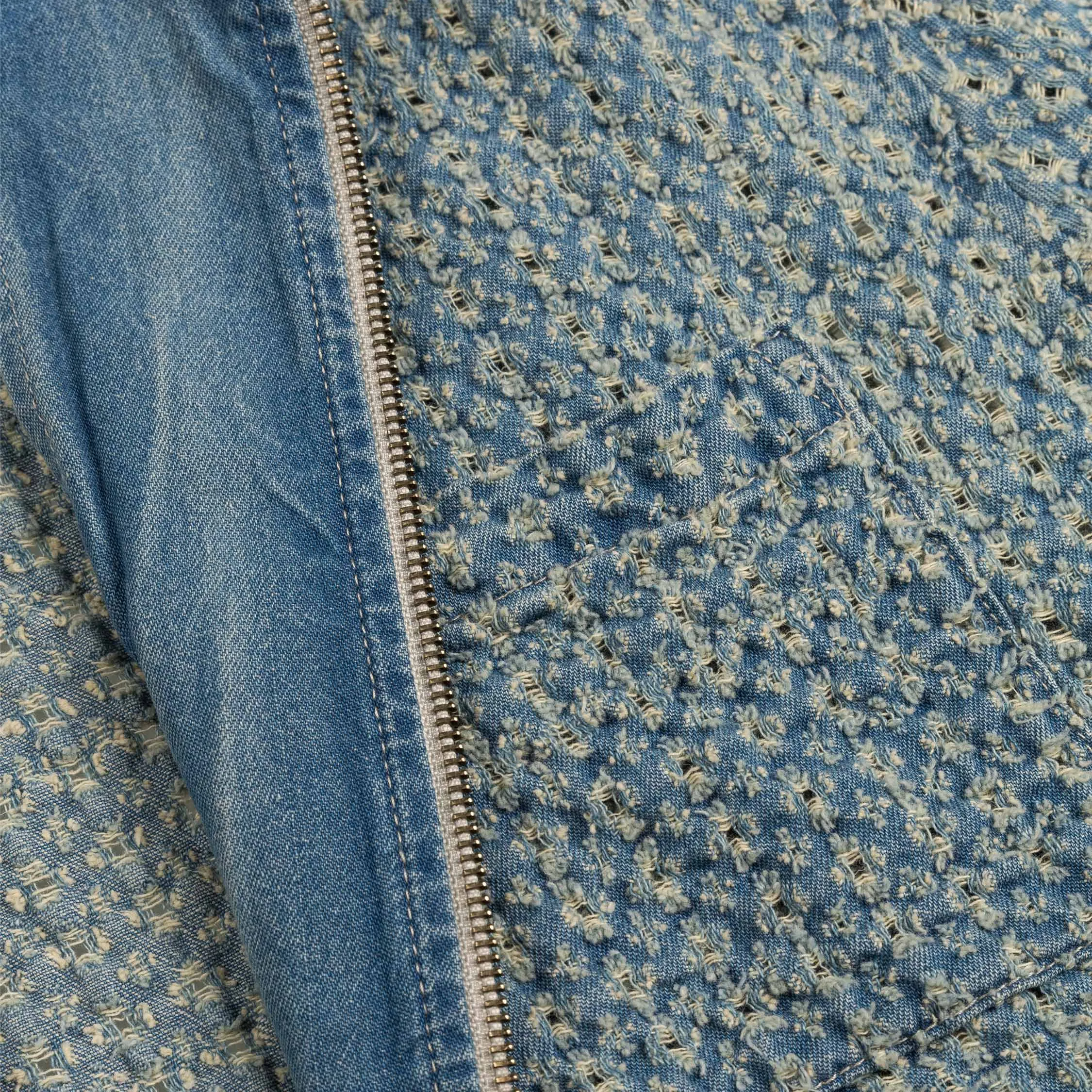 thisisneverthat Damaged Denim Shirt sold by Asphalt Gold product image thumbnail 3