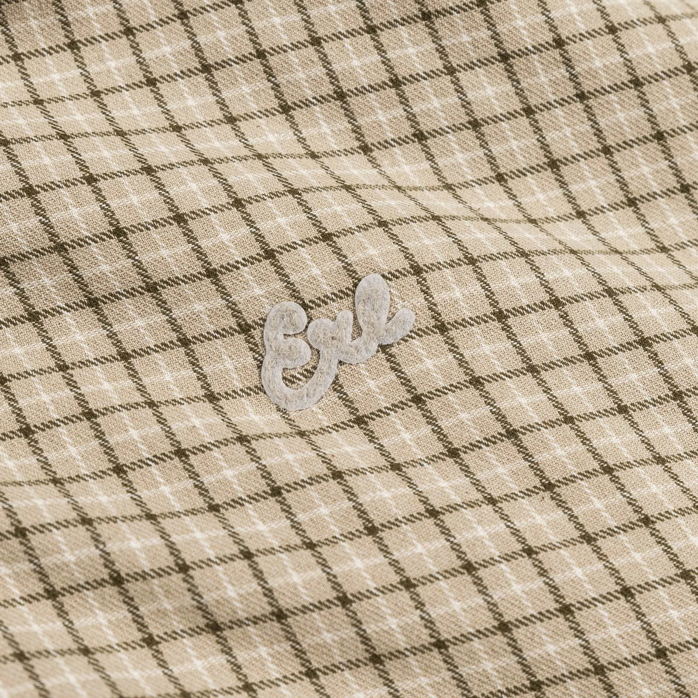 ERL Plaid Padded Check Zip Hoodie sold by Asphalt Gold product image thumbnail 3