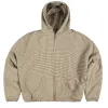 ERL Plaid Padded Check Zip Hoodie sold by Asphalt Gold