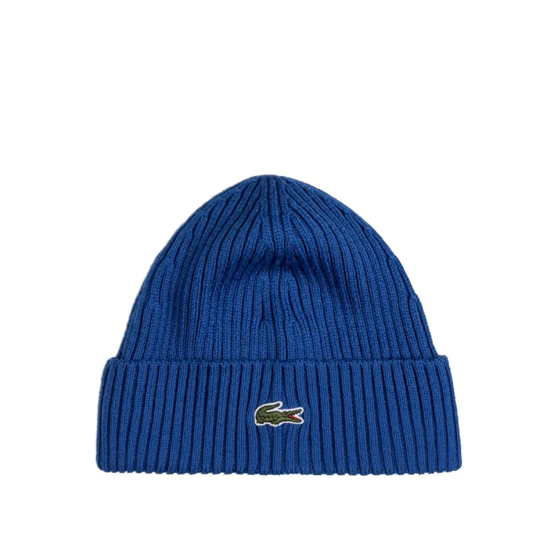 Lacoste Rib Knit Beanie made by Lacoste