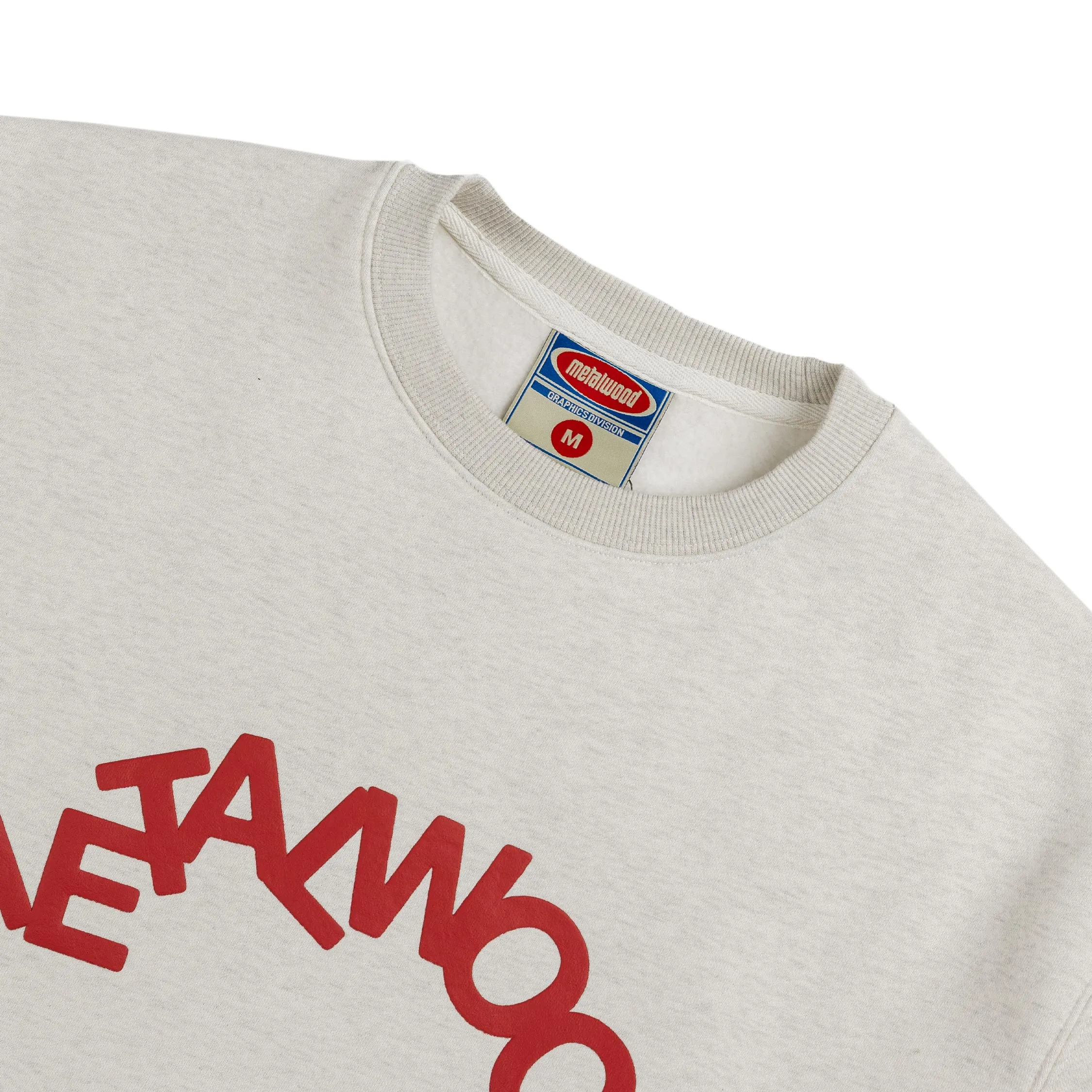 Metalwood Jumbled Crewneck Sweatshirt sold by Asphalt Gold product image thumbnail 2