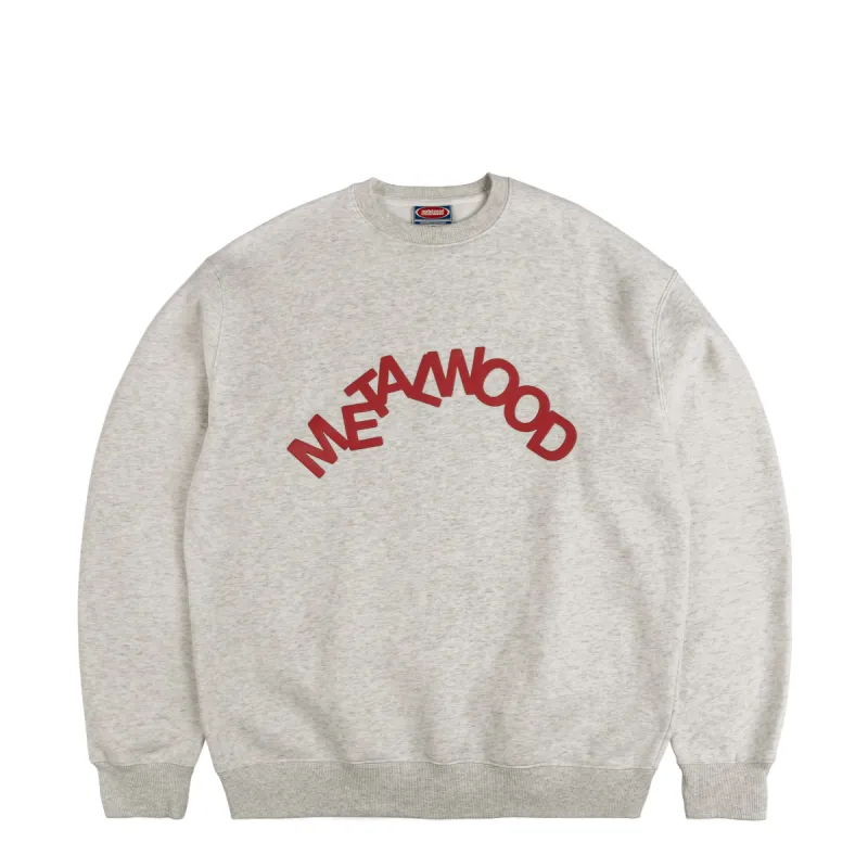 Metalwood Jumbled Crewneck Sweatshirt sold by Asphalt Gold