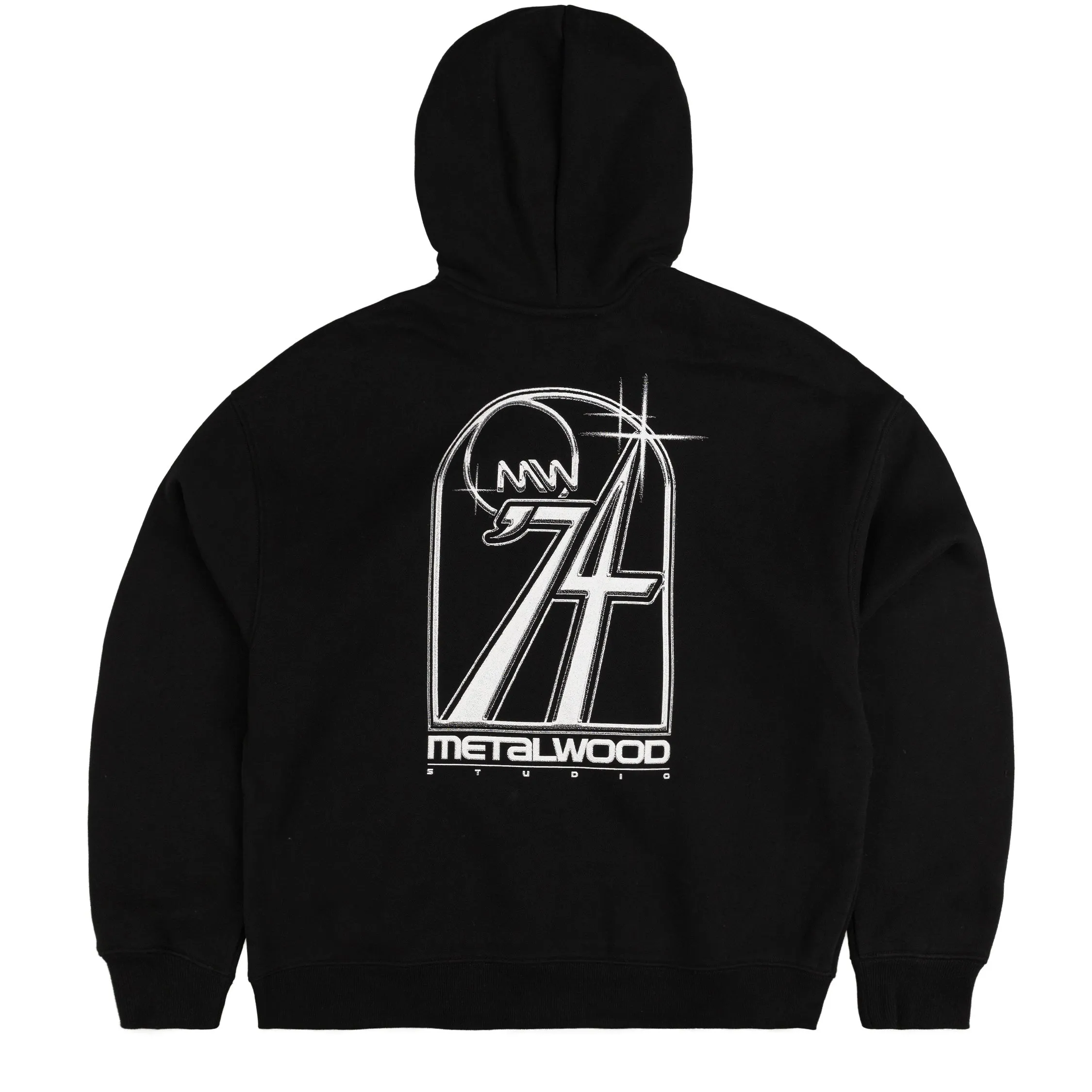 Metalwood Club 74 Zip Hooded Sweatshirt sold by Asphalt Gold