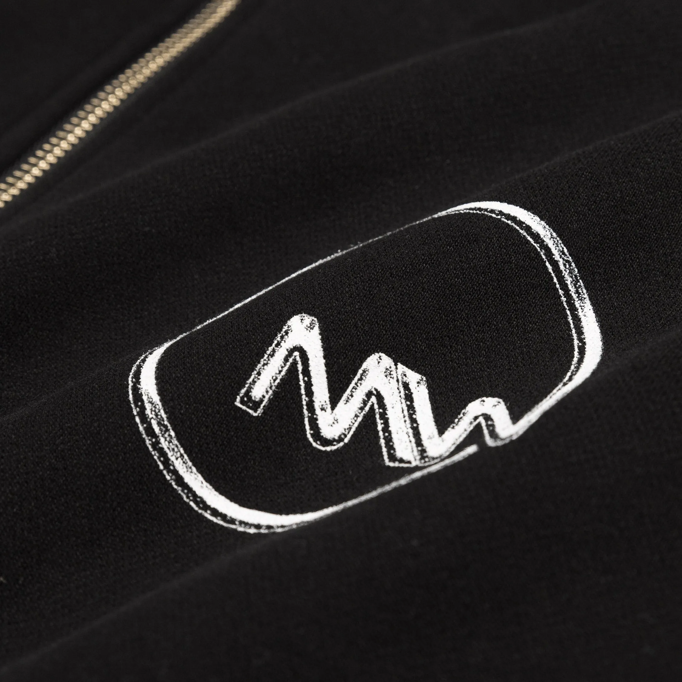 Metalwood Club 74 Zip Hooded Sweatshirt sold by Asphalt Gold product image thumbnail 4