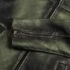 Daily Paper Silence Monogram Leather Jacket sold by Asphalt Gold