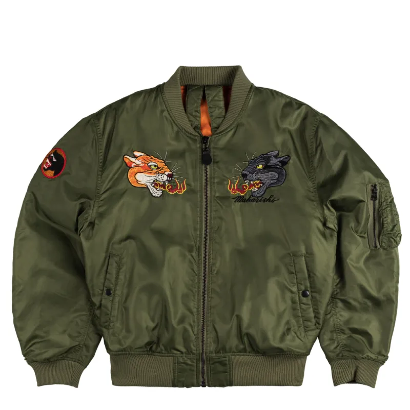 Maharishi Duality Panther MA1 Flight Jacket made by Maharishi