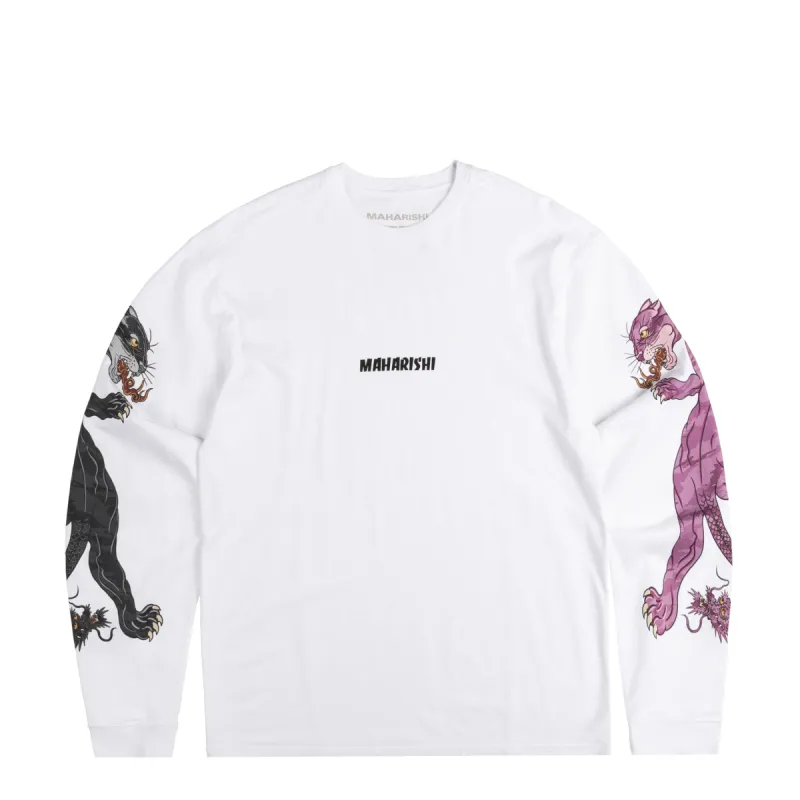 Maharishi Duality Panther Longsleeve T-Shirt sold by Asphalt Gold