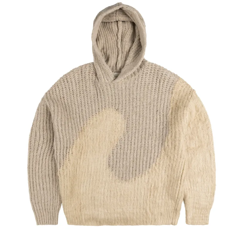 ERL Silk Swirl Knit Hoodie sold by Asphalt Gold