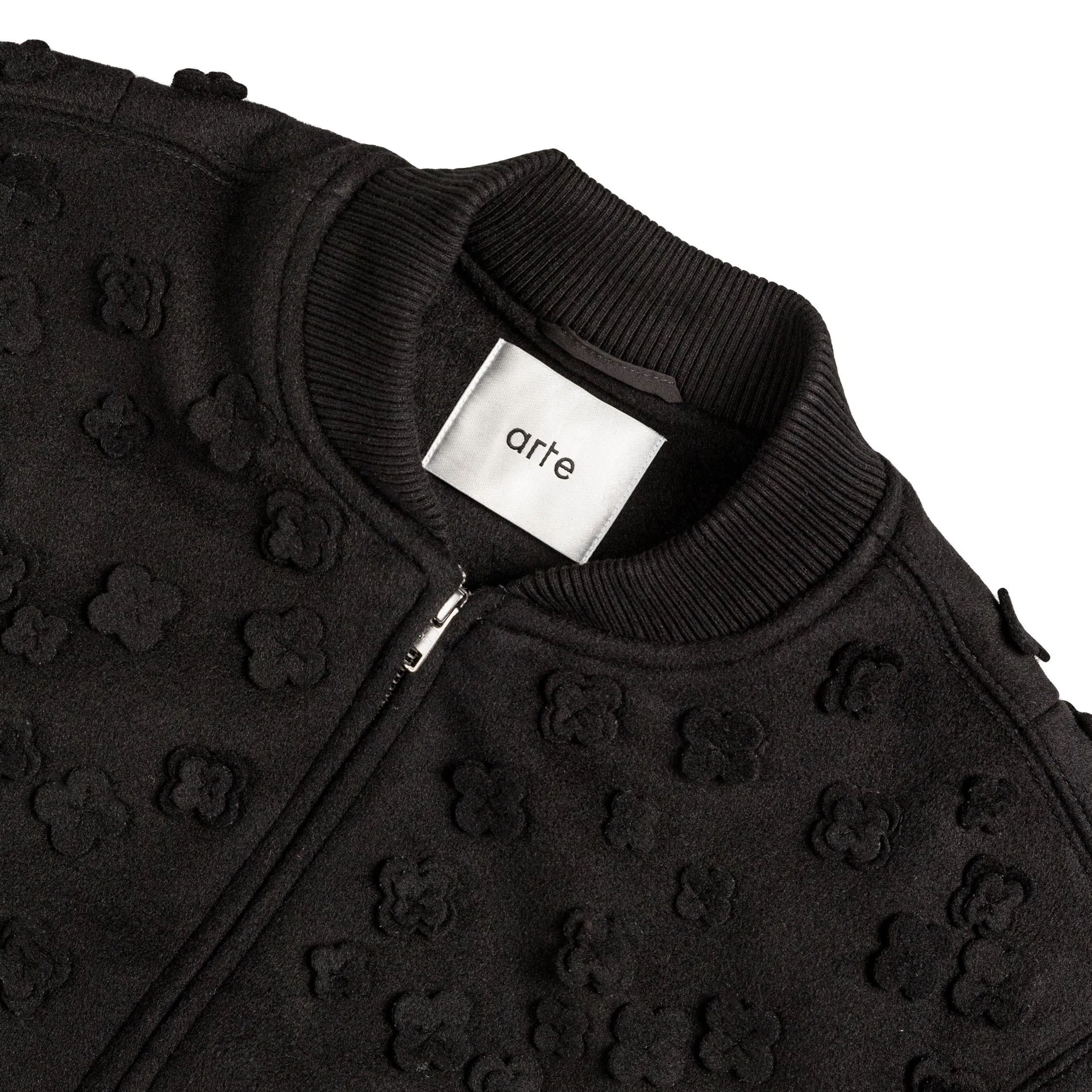 Arte Antwerp Flower Bomber Jacket sold by Asphalt Gold product image thumbnail 3