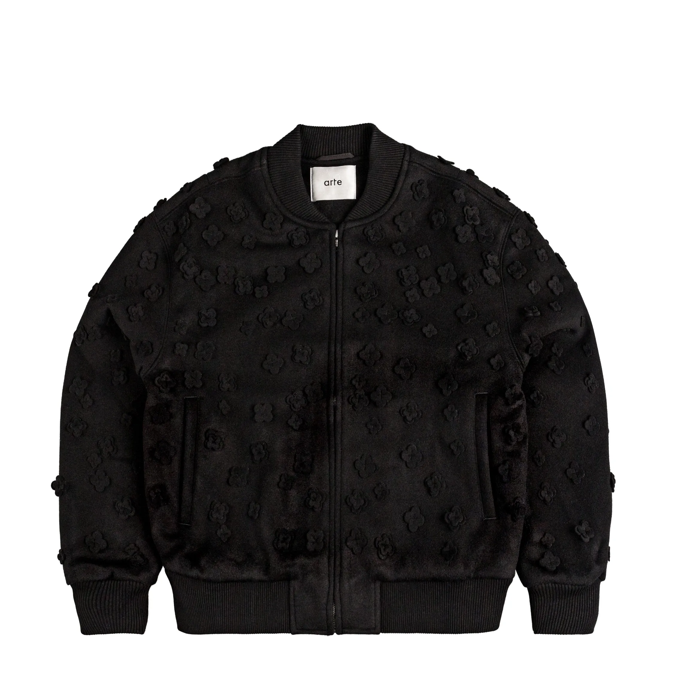 Arte Antwerp Flower Bomber Jacket sold by Asphalt Gold