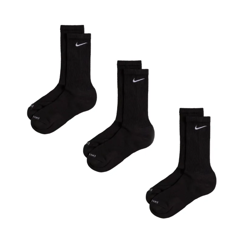 Nike	Everyday Cushioned Crew Socks 3 Pack sold by Asphalt Gold