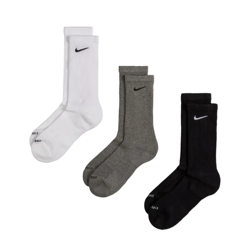 Nike	Everyday Cushioned Crew Socks 3 Pack sold by Asphalt Gold