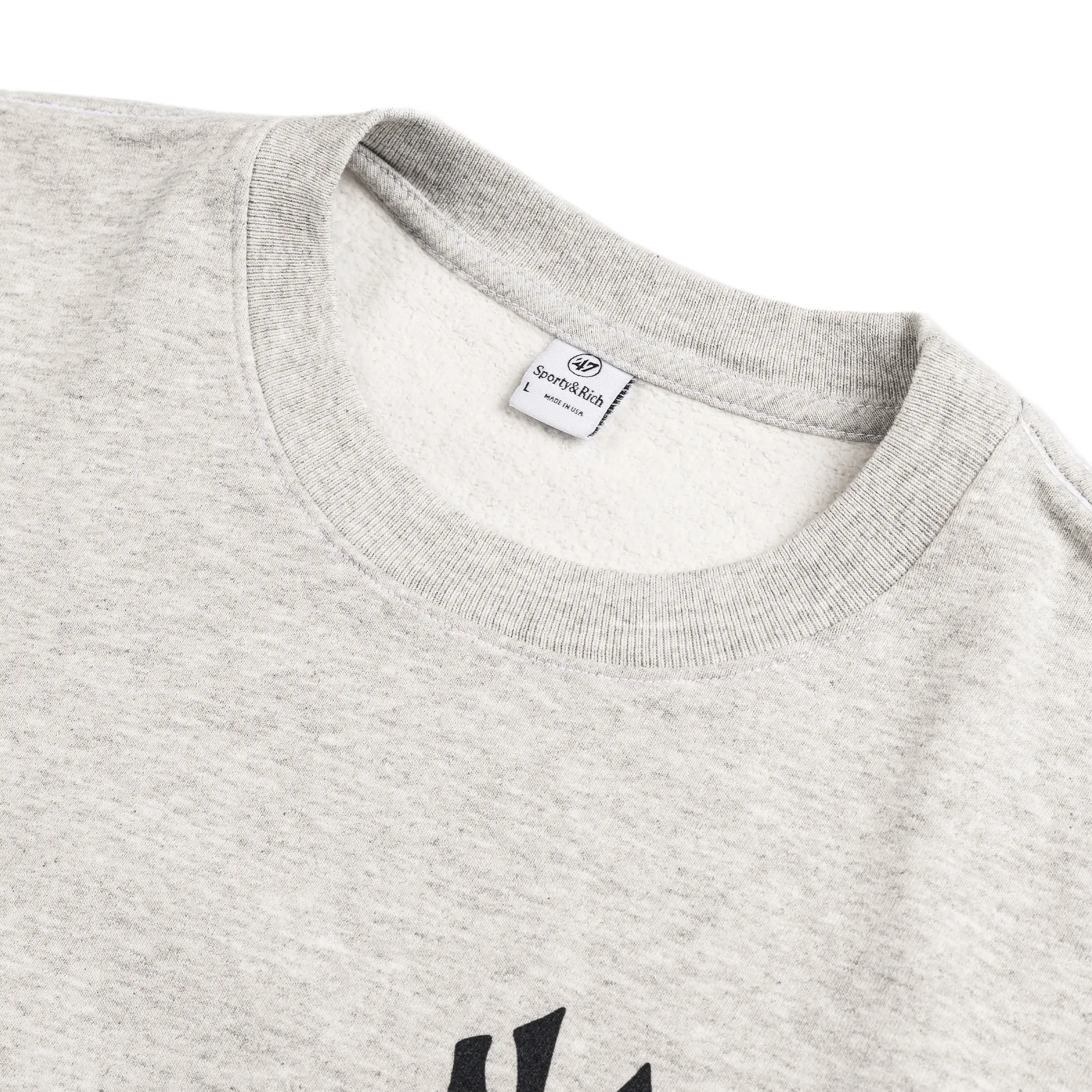 Sporty & Rich x '47 & The New York Yankees Champions Crewneck sold by Asphalt Gold product image thumbnail 3