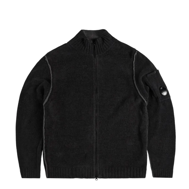 C.P. Company Double Zipped Knit Cardigan sold by Asphalt Gold