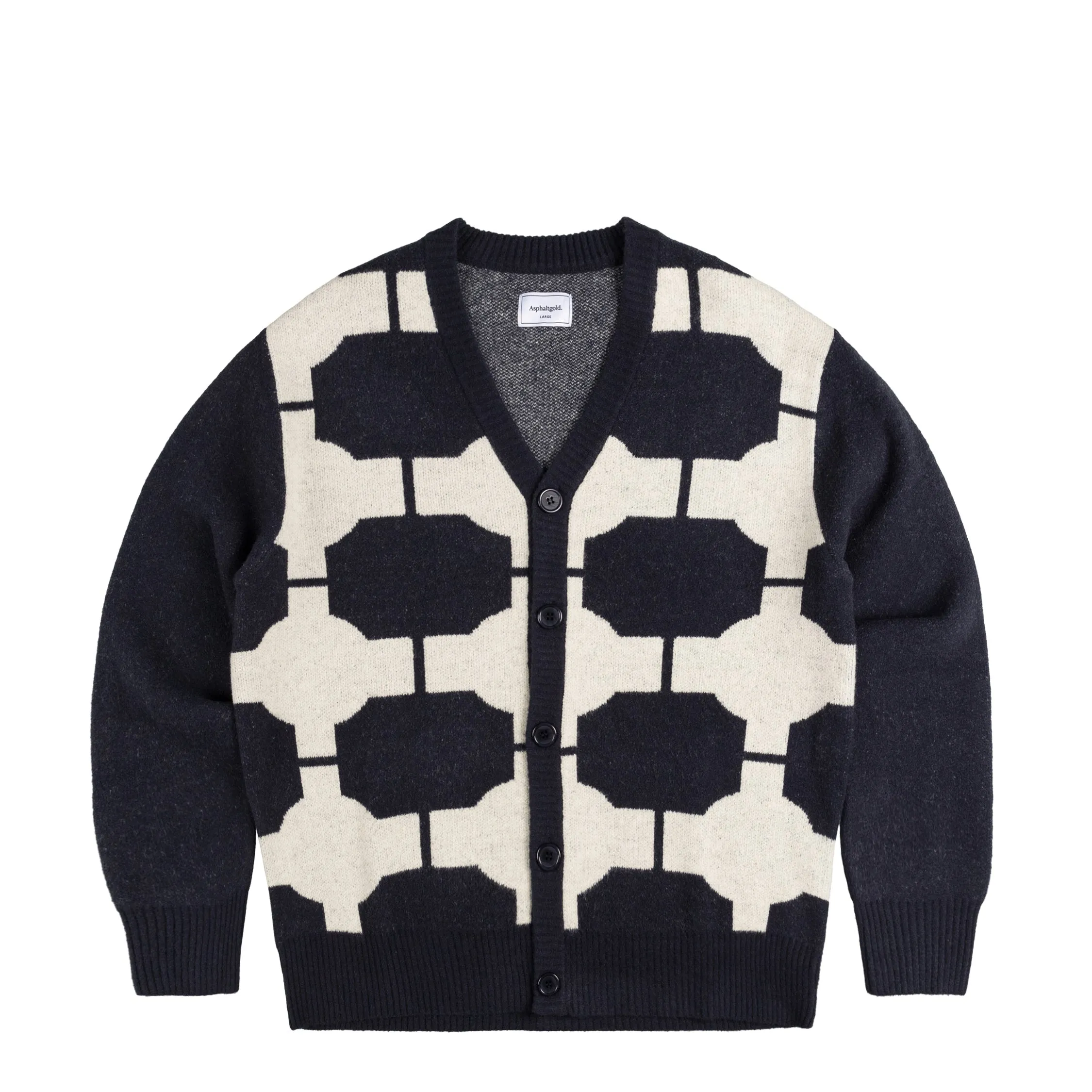 Asphaltgold Third Place Wool Cardigan | Parallel