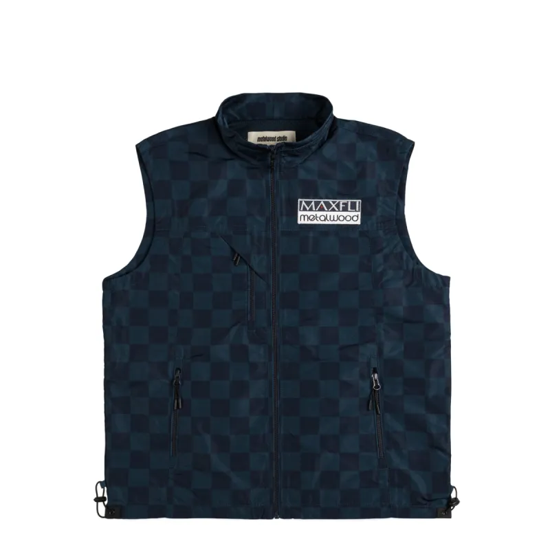 Metalwood x Maxfli Checkered Tech Vest sold by Asphalt Gold
