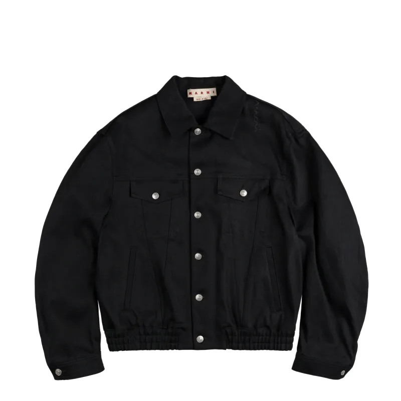 Marni Yarn Dyed Cotton Denim Jacket sold by Asphalt Gold