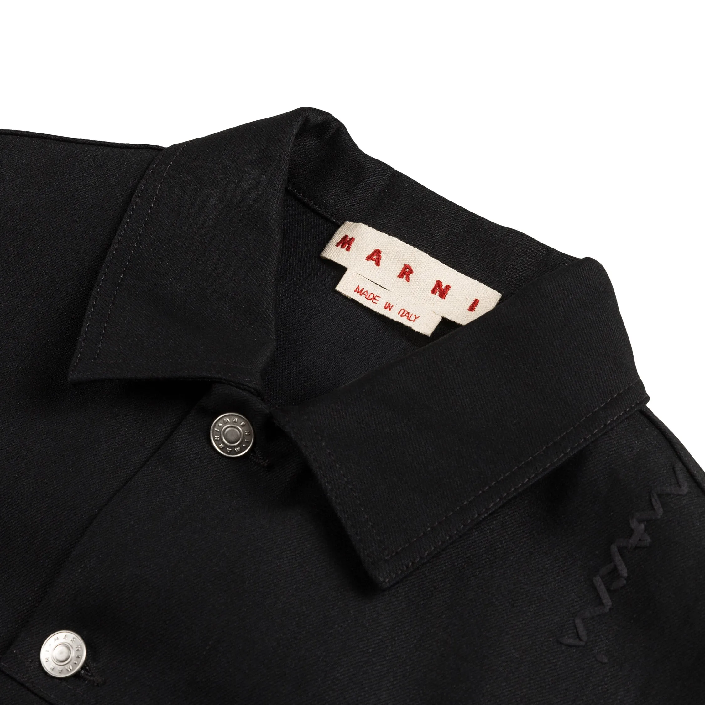 Marni Yarn Dyed Cotton Denim Jacket sold by Asphalt Gold product image thumbnail 2