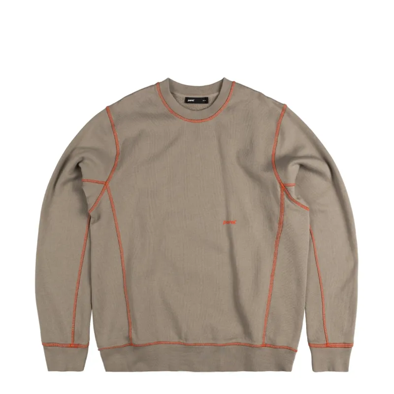 Parel Studios Contrast Crewneck sold by Asphalt Gold