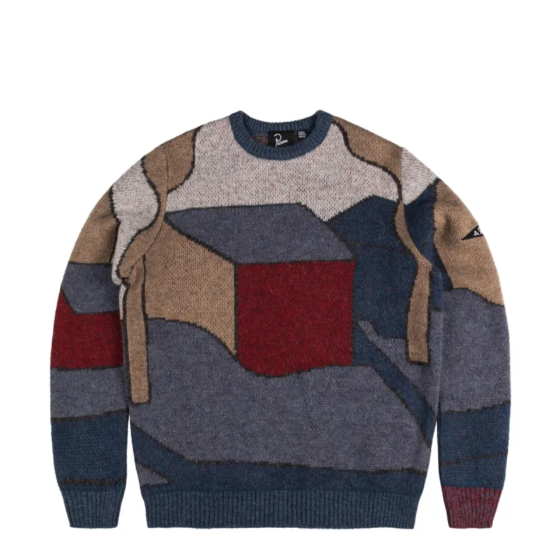 By Parra Your Street Knitted Pullover sold by Asphalt Gold