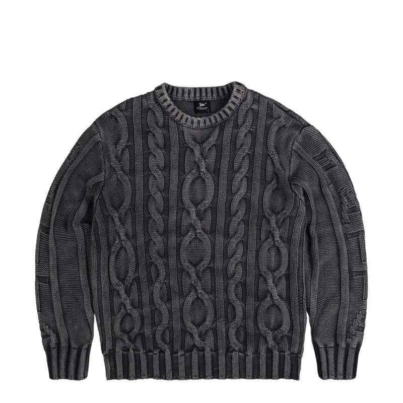 Patta Cable Knitted Cold Dye Jumper sold by Asphalt Gold