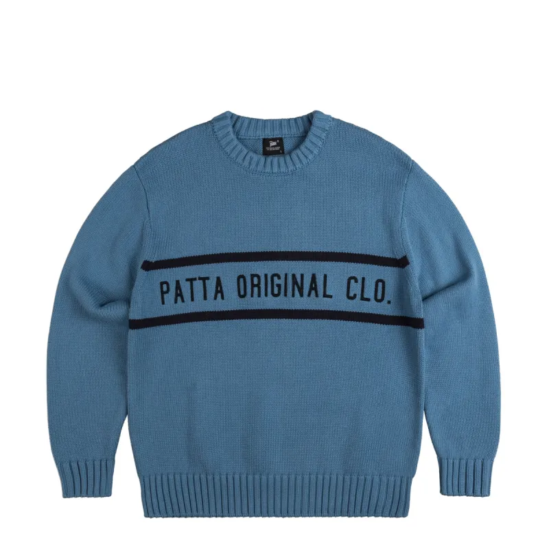 Patta Original Clothing Knitted Jumper sold by Asphalt Gold