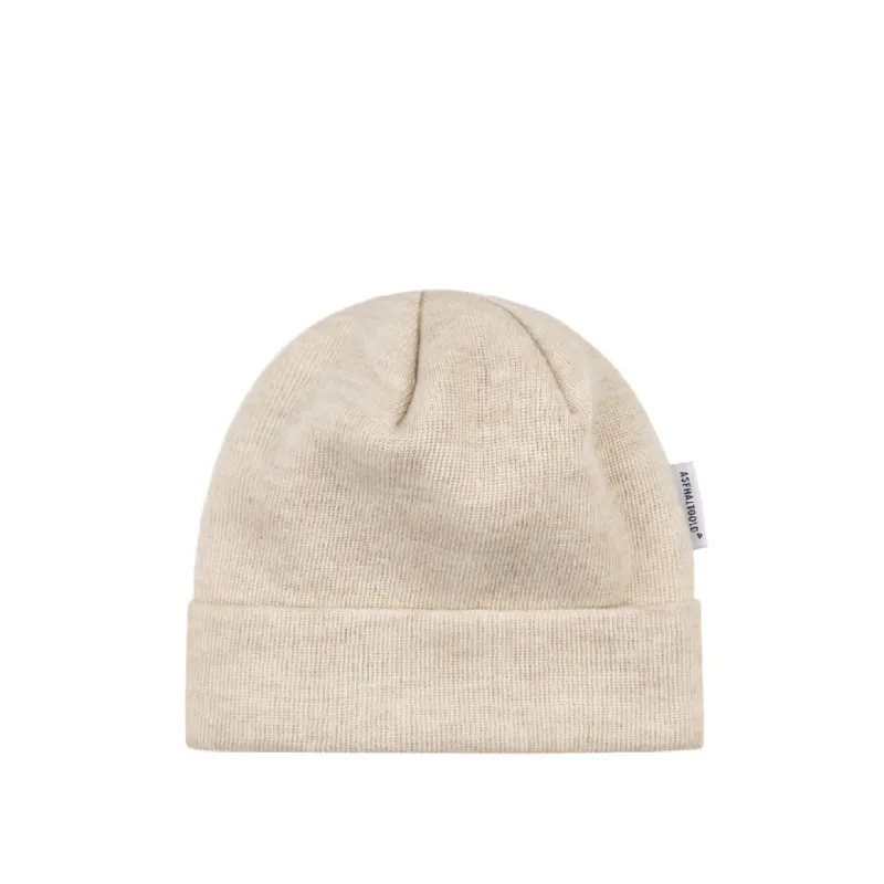 Asphaltgold Short Merino Beanie sold by Asphalt Gold