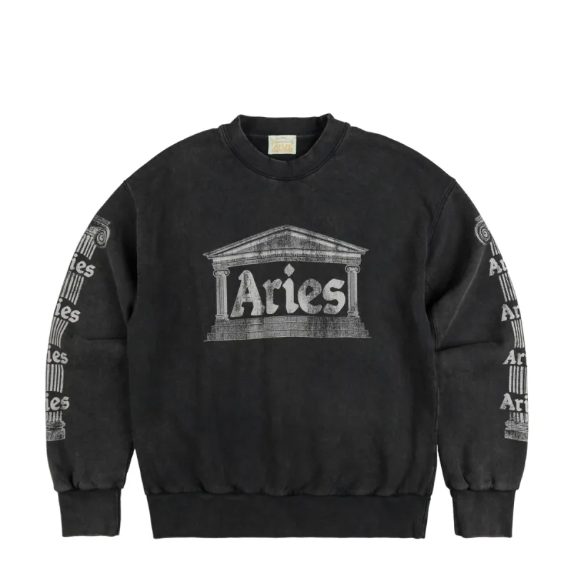 Aries Aged Ancient Column Sweat made by Asphalt Gold