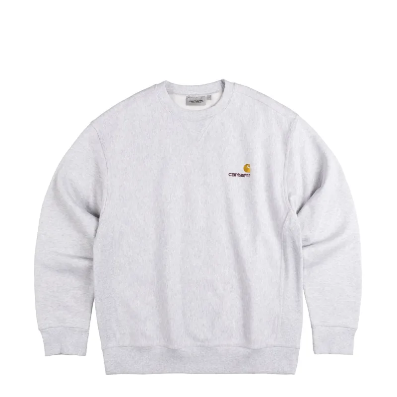 Carhartt WIP American Script Sweat sold by Asphalt Gold