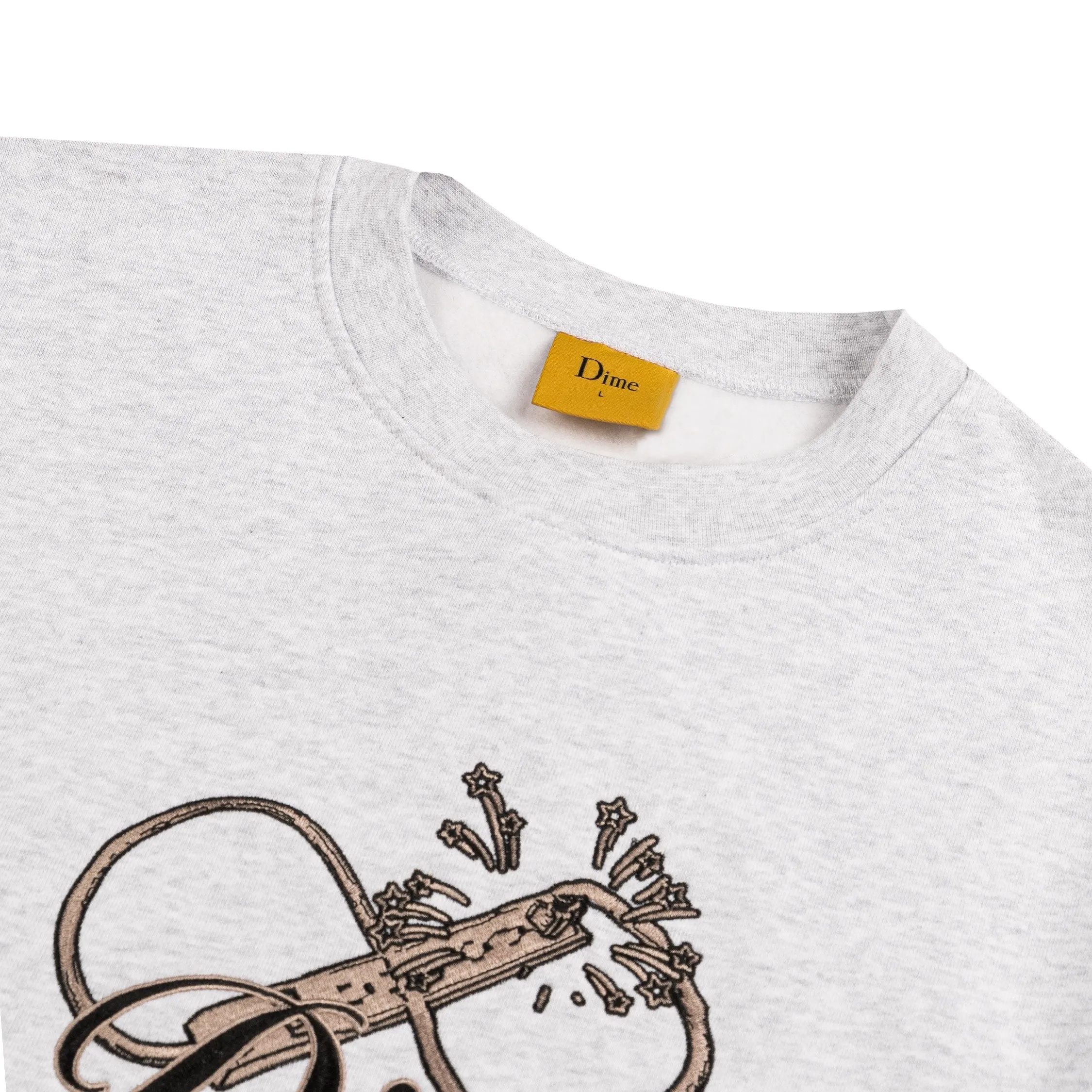 Dime Cursive Power Crewneck sold by Asphalt Gold product image thumbnail 2