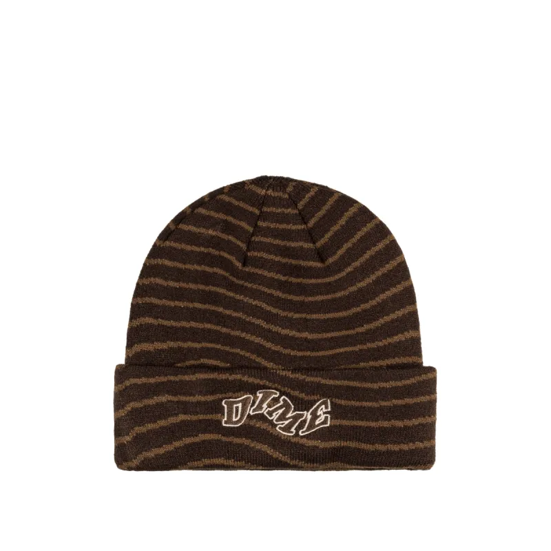 Dime College Wave Cuff Beanie sold by Asphalt Gold