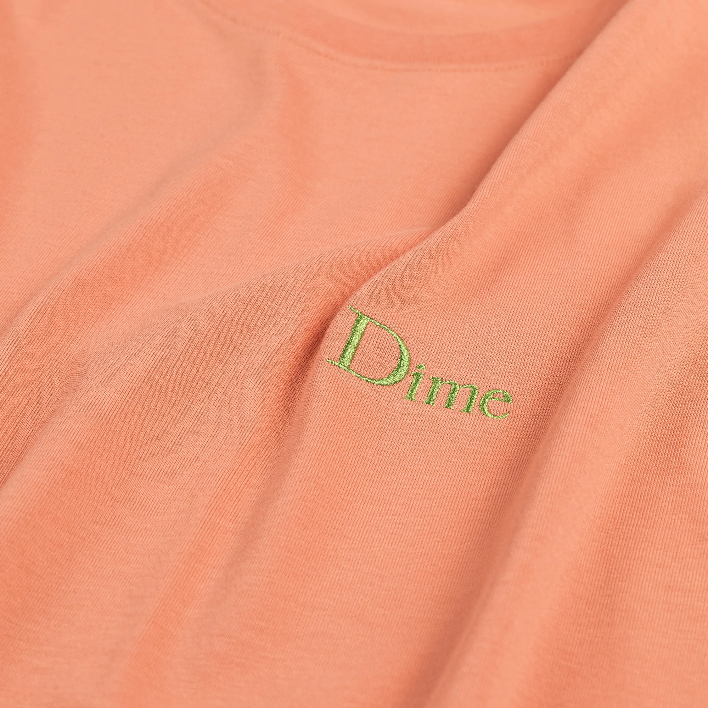 Dime Classic Small Logo T-Shirt sold by Asphalt Gold product image thumbnail 3