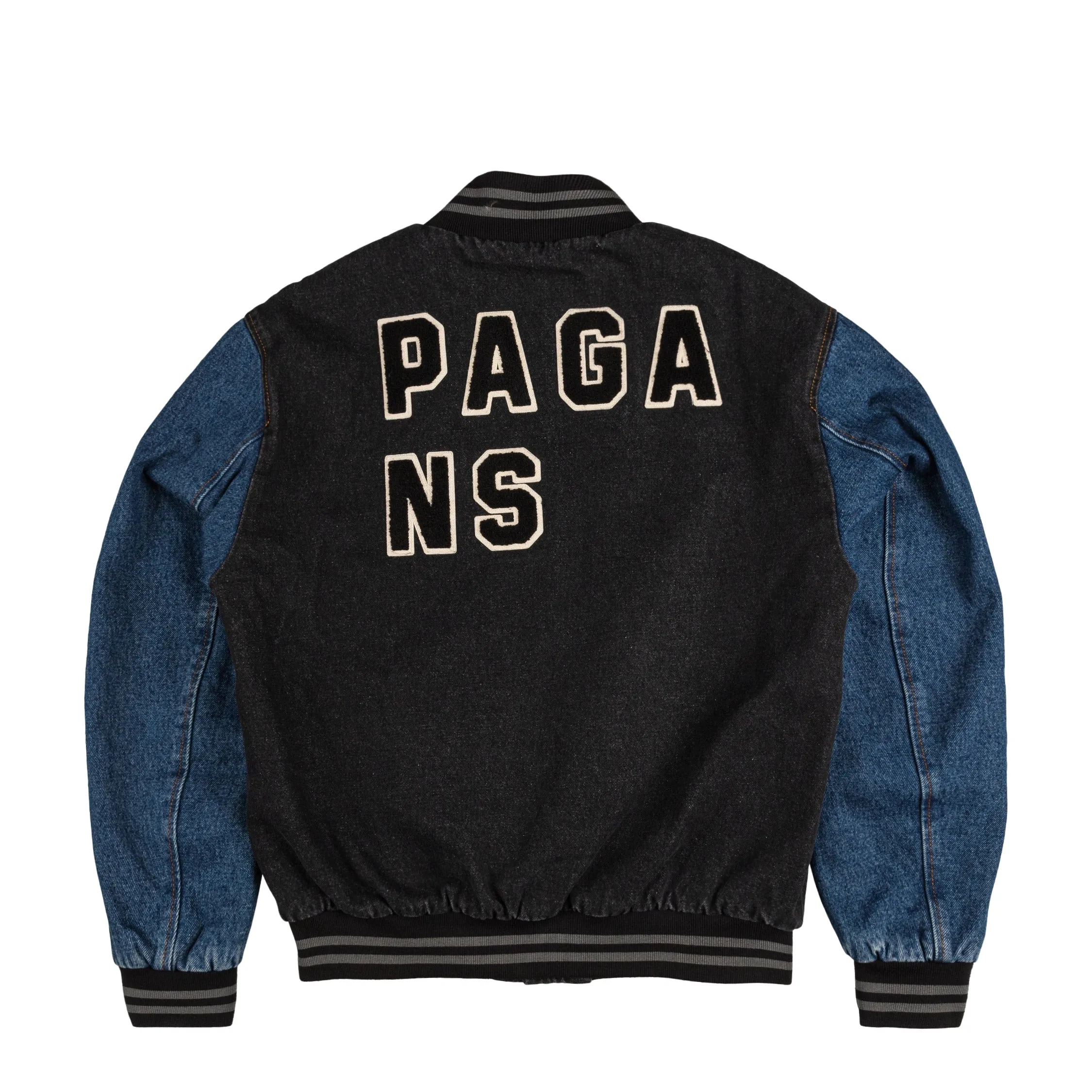Aries Varsity Denim Jacket sold by Asphalt Gold product image thumbnail 2