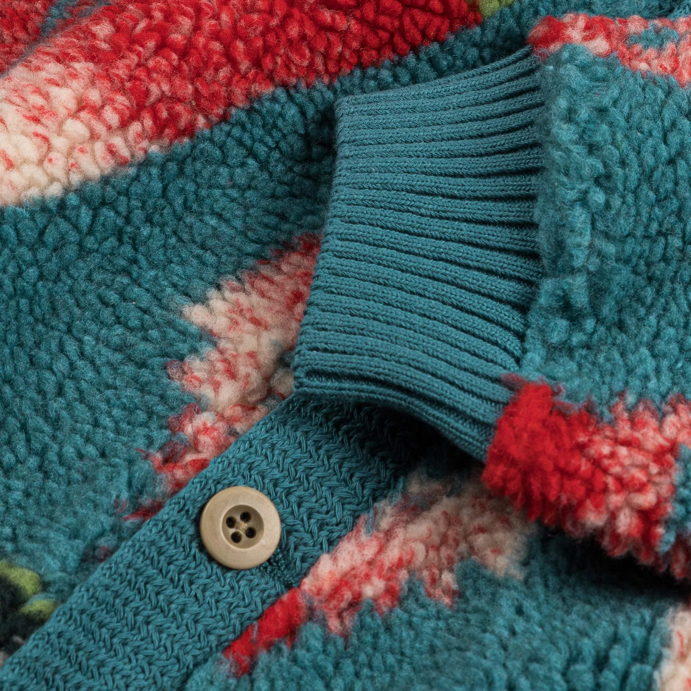 Beams Plus Cardigan Boa Jacquard sold by Asphalt Gold product image thumbnail 3