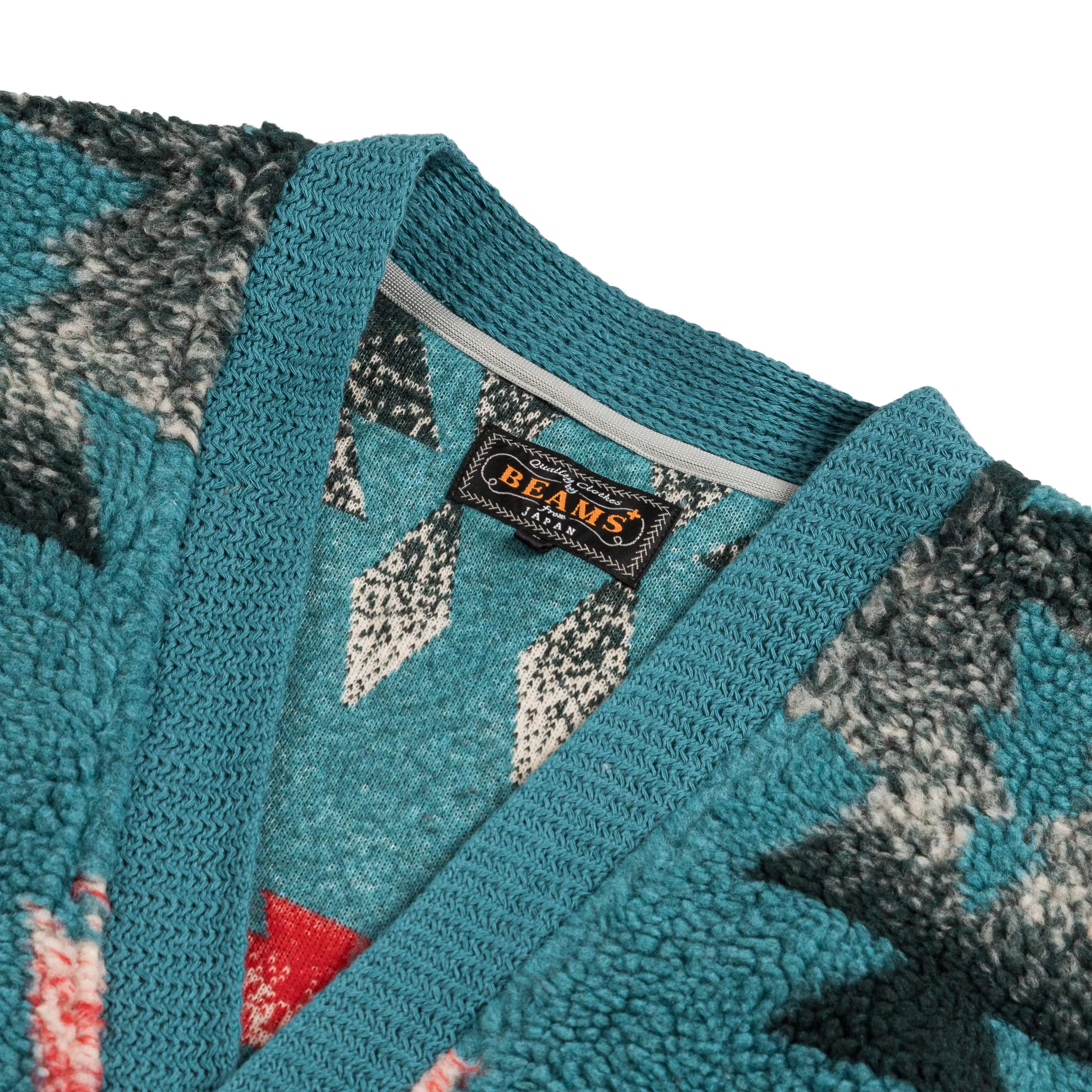 Beams Plus Cardigan Boa Jacquard sold by Asphalt Gold product image thumbnail 2