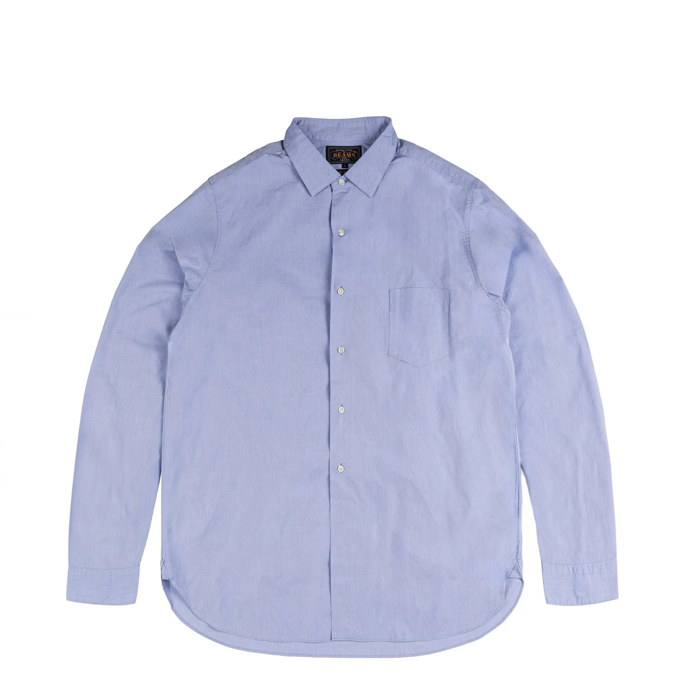 Beams Plus REG Collar Classic Fit 120/3 Broad sold by Asphalt Gold