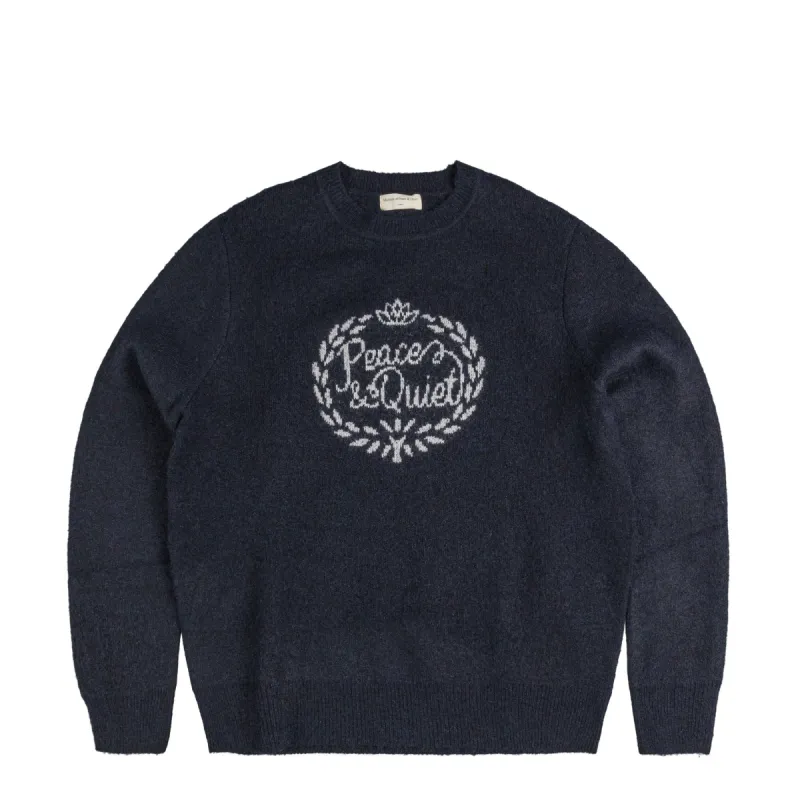 Museum of Peace & Quiet Wreath Mohair Sweater sold by Asphalt Gold