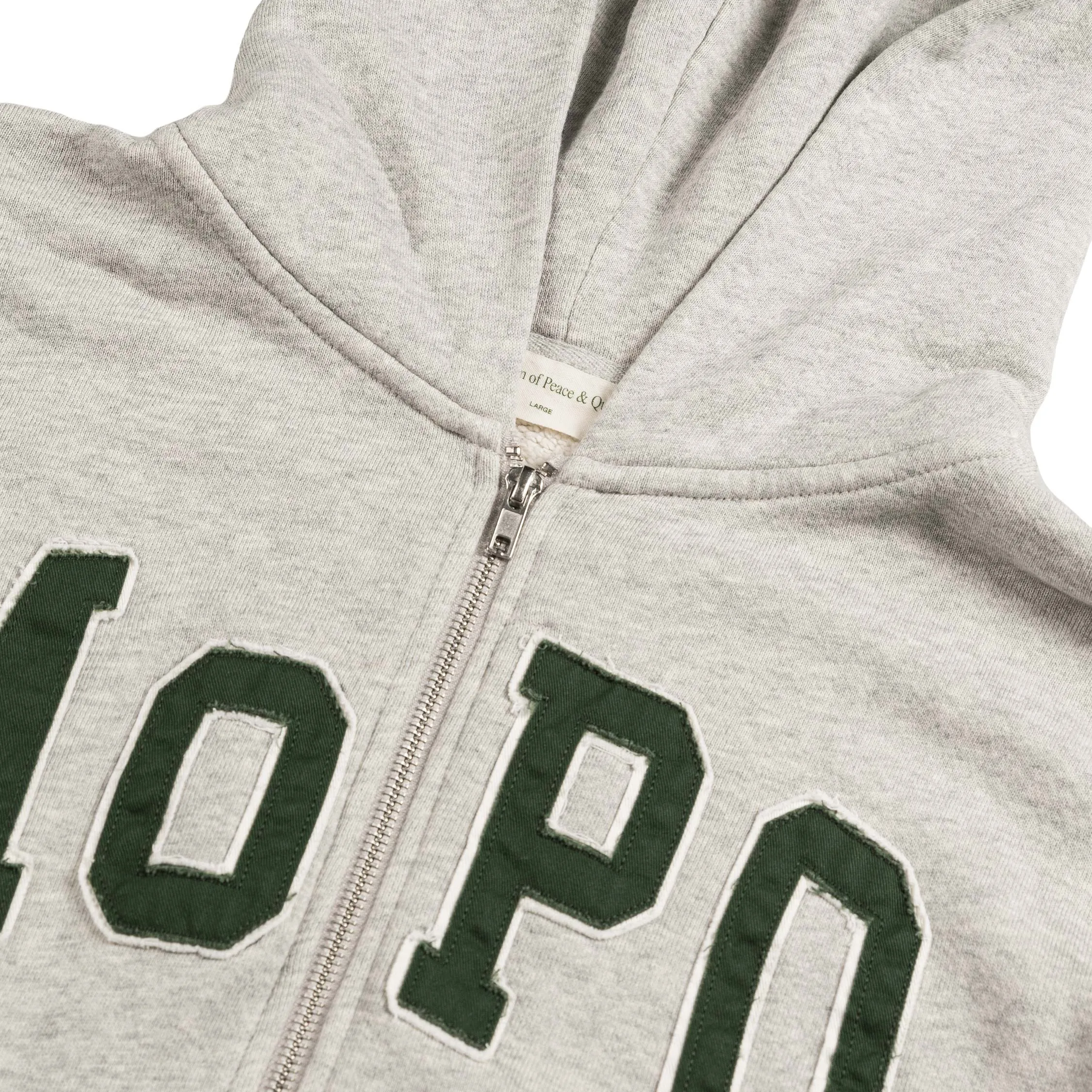Museum of Peace & Quiet University Zip-Up sold by Asphalt Gold product image thumbnail 2