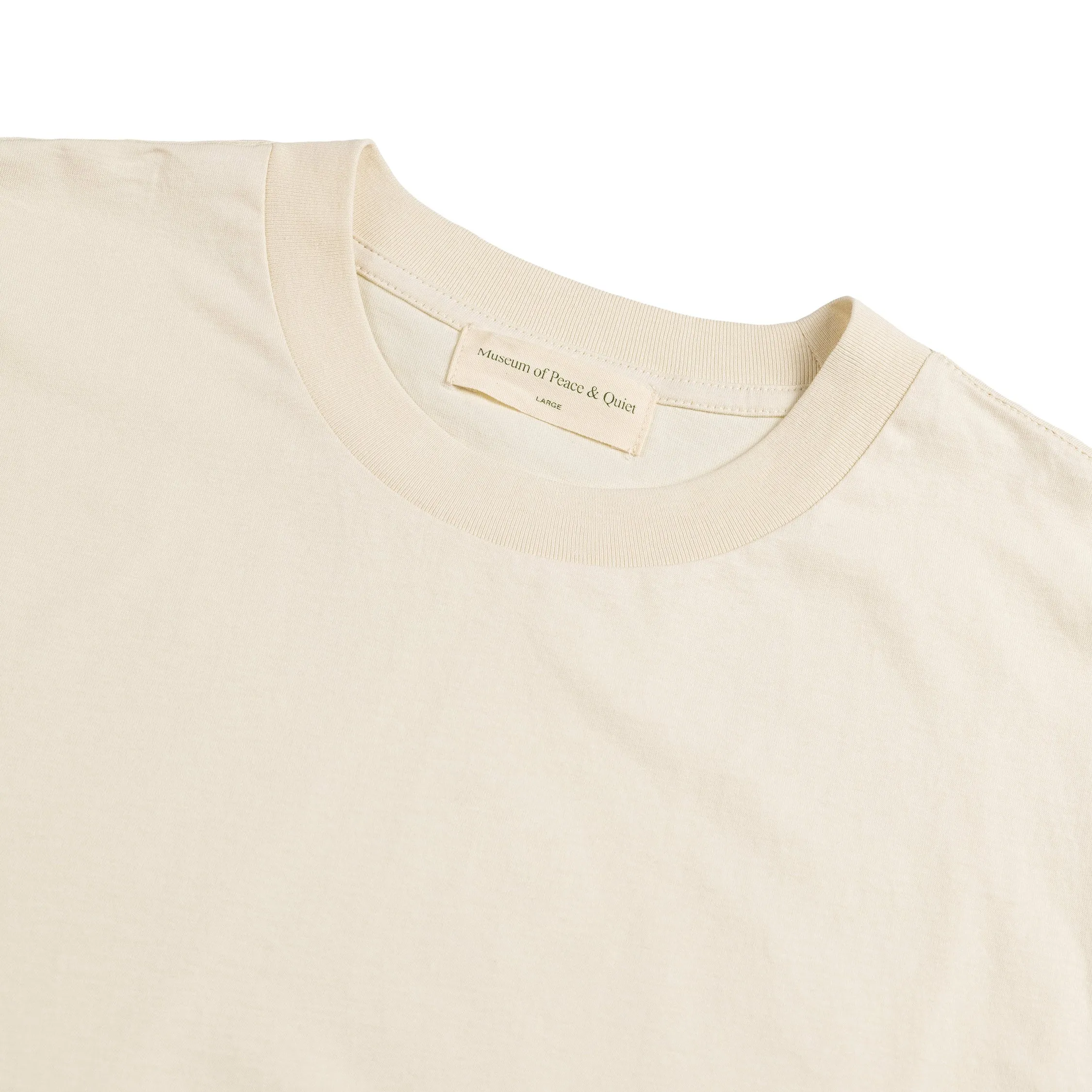 Museum of Peace & Quiet Wordmark T-Shirt sold by Asphalt Gold product image thumbnail 2