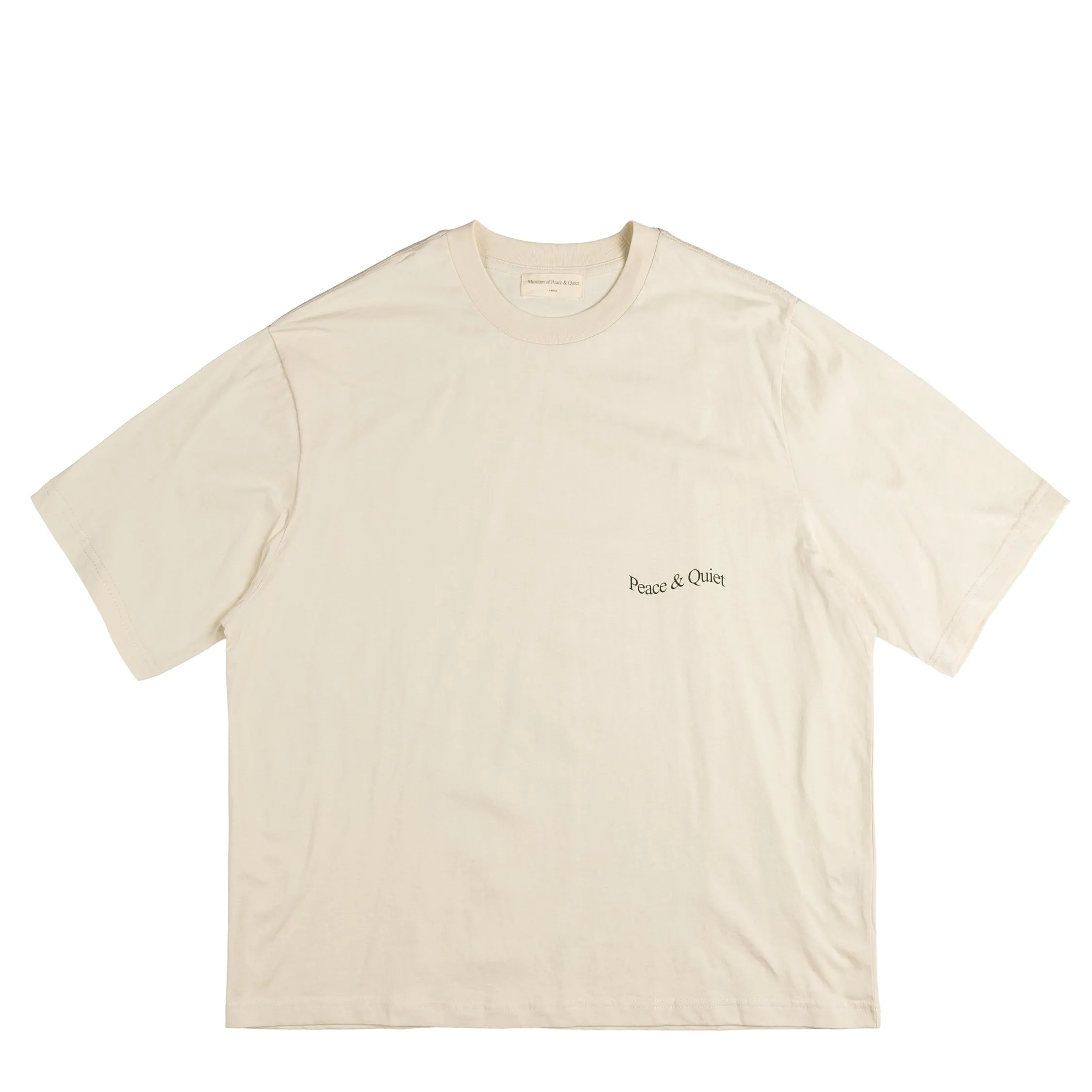 Museum of Peace & Quiet Wordmark T-Shirt sold by Asphalt Gold