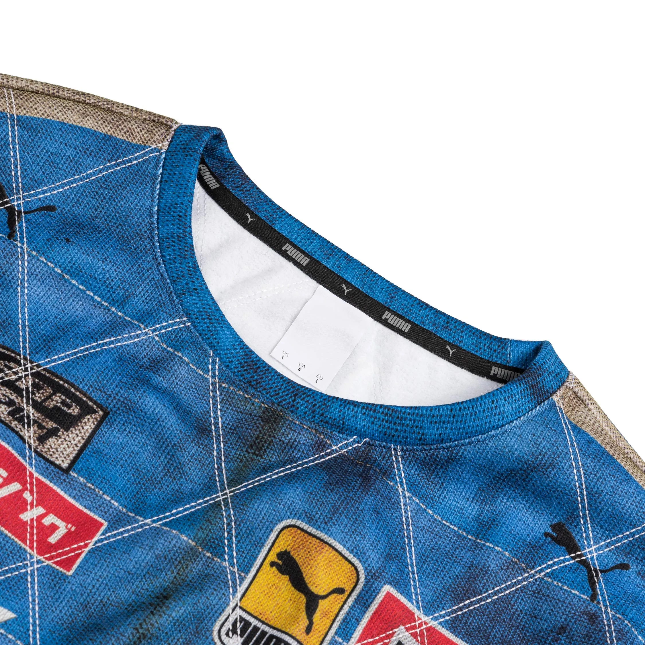 Puma x A$AP Rocky Quilted Sweatshirt sold by Asphalt Gold product image thumbnail 3