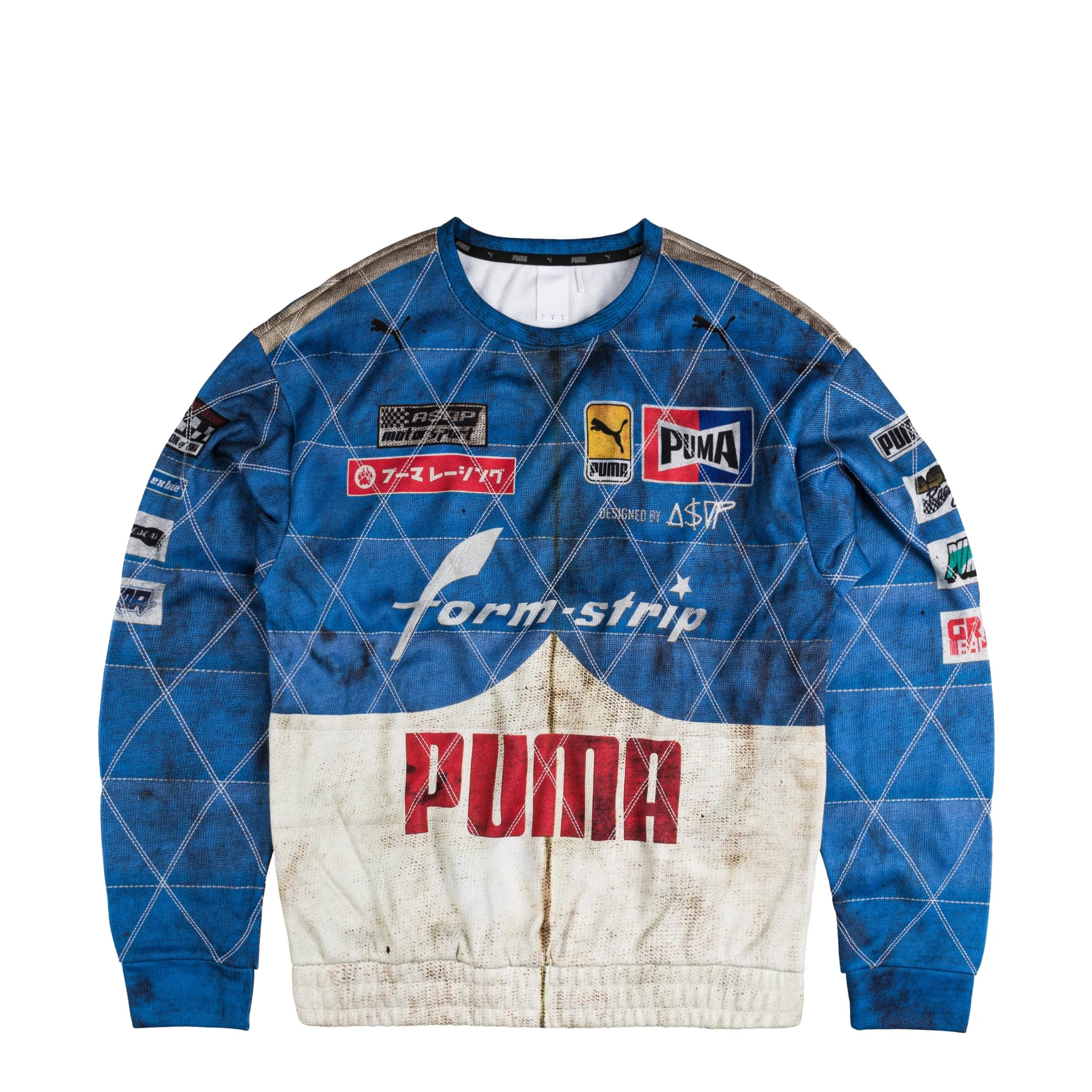 Puma x A$AP Rocky Quilted Sweatshirt sold by Asphalt Gold